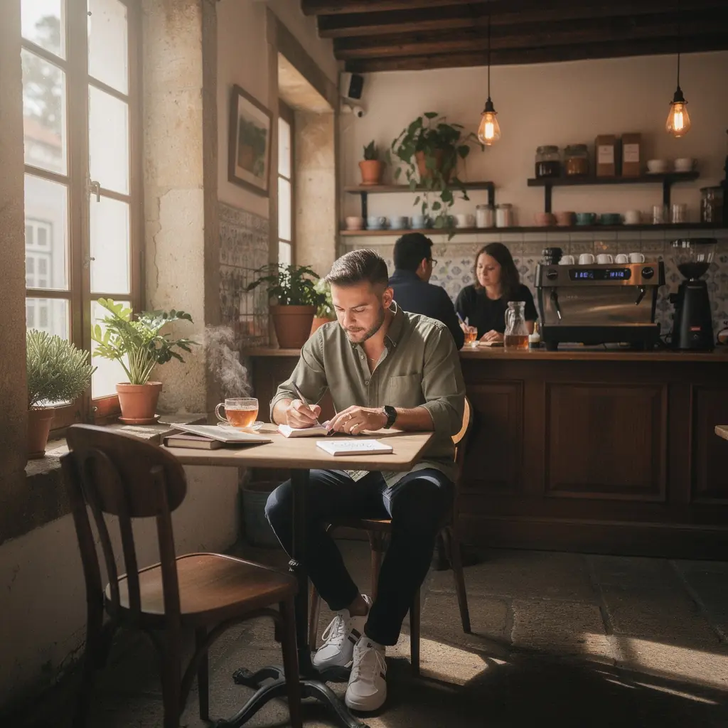 Modern office environment